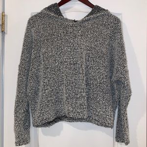 Grayscale hooded sweatshirt!